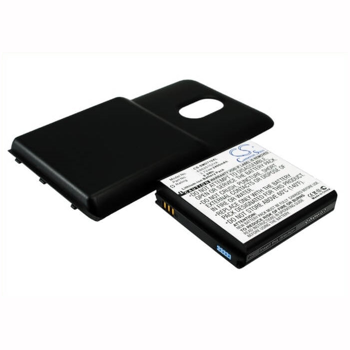 3.7V, 2400mAh, Li-ion Battery fits Samsung, Sph-d710, 8.88Wh