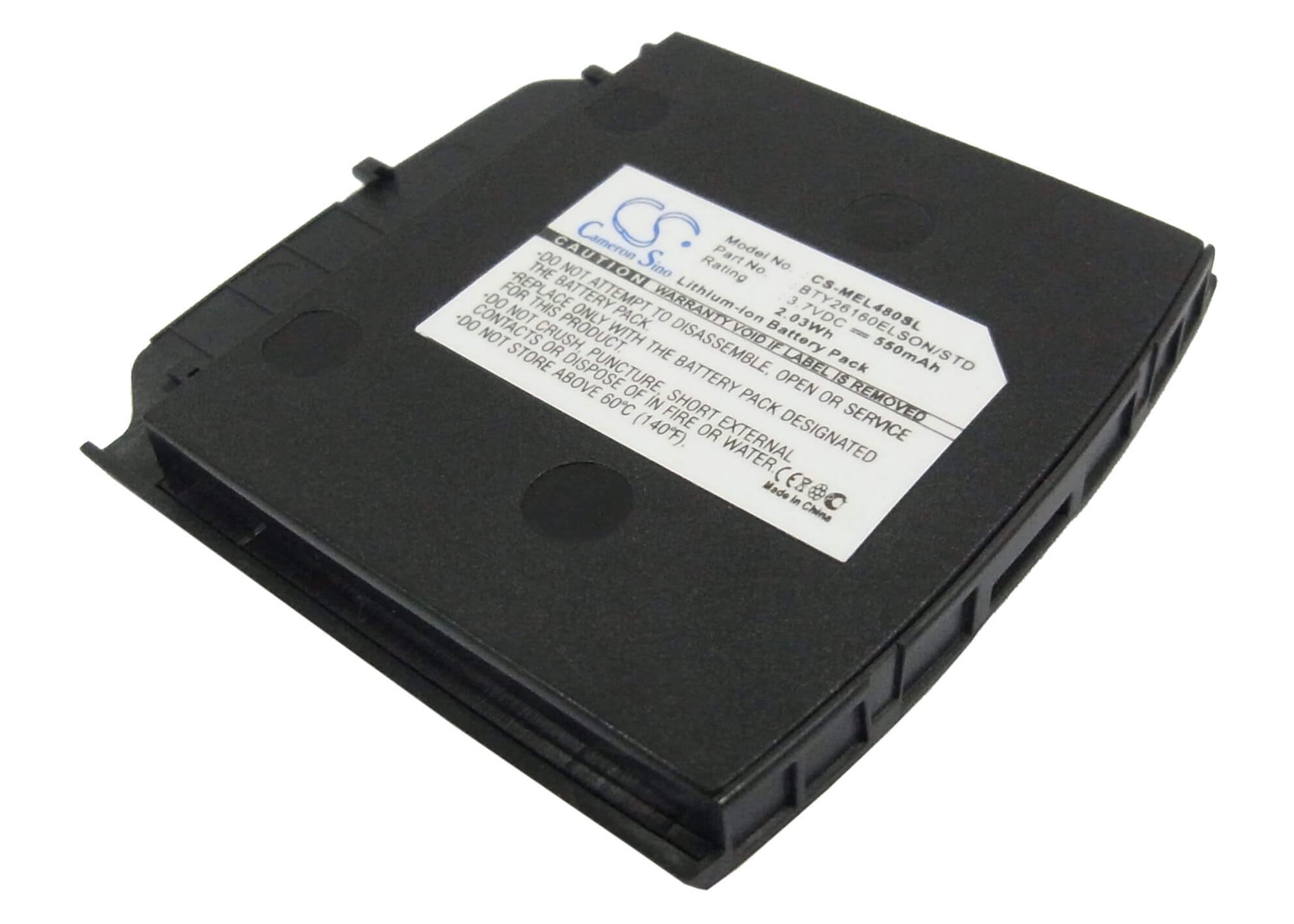 3.7V, 550mAh, Li-ion Battery fits Emporia, Elson El480, 2.035Wh