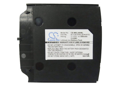 3.7V, 550mAh, Li-ion Battery fits Emporia, Elson El480, 2.035Wh