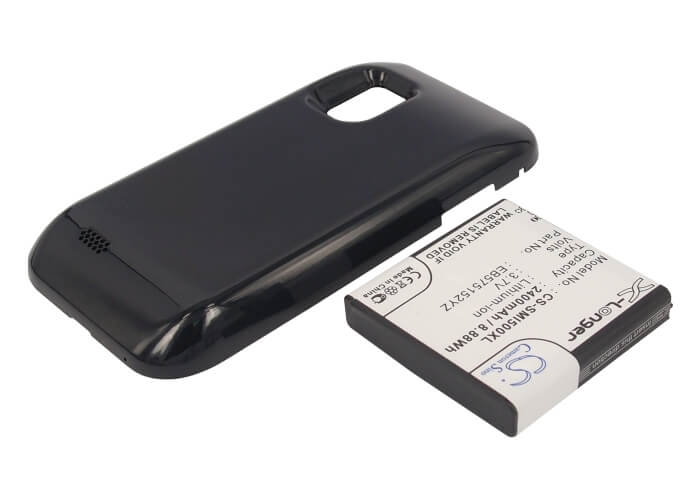 3.7V, 2400mAh, Li-ion Battery fits Samsung, Fascinate, Fascinate I500, 8.88Wh