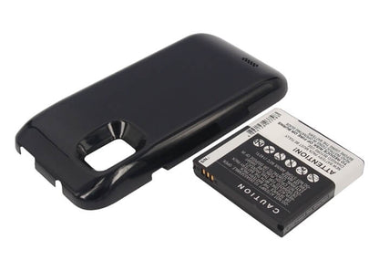 3.7V, 2400mAh, Li-ion Battery fits Samsung, Fascinate, Fascinate I500, 8.88Wh