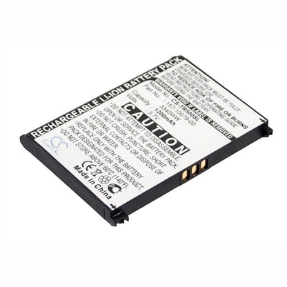 3.7V, 1200mAh, Li-ion Battery fits Palm, Castle, Centro, 4.44Wh