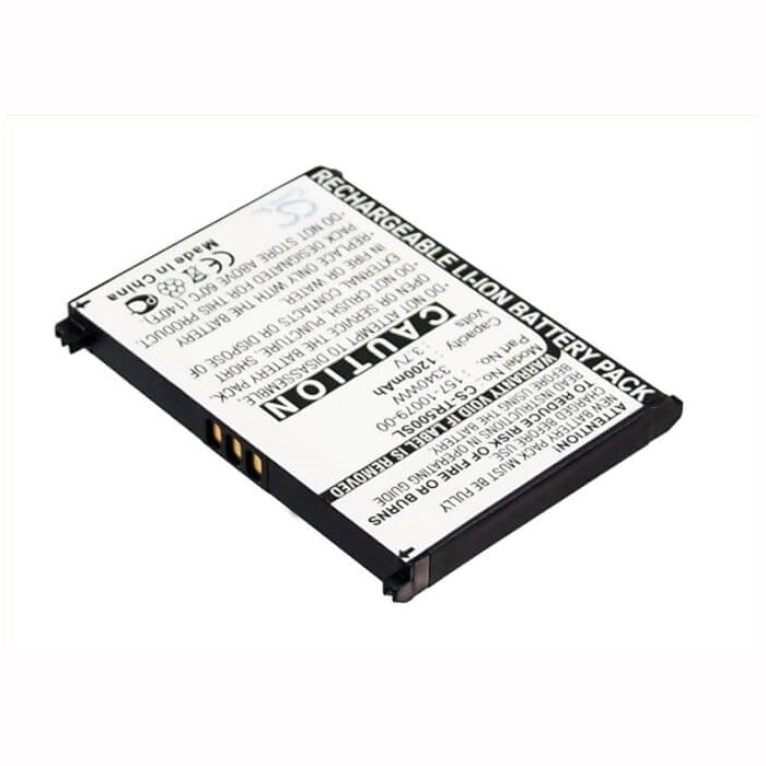 3.7V, 1200mAh, Li-ion Battery fits Palm, Castle, Centro, 4.44Wh