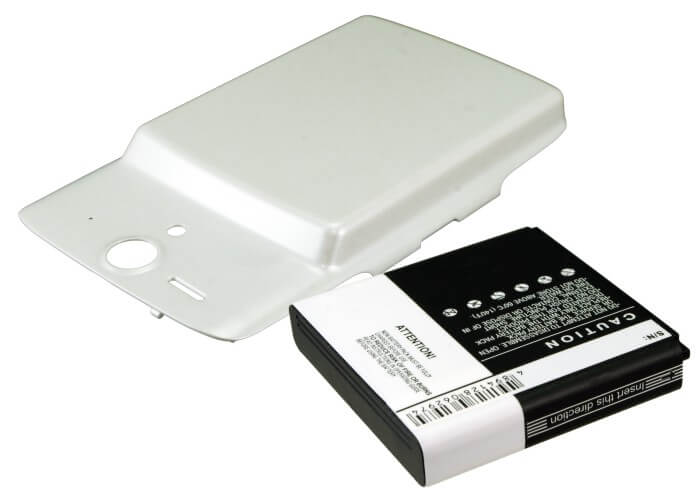 White, 3.7V, 3600mAh, Li-ion Battery fits Huawei, Ascend U8815, U8815, 13.32Wh