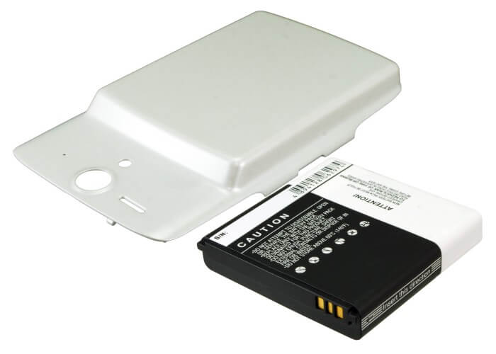 White, 3.7V, 3600mAh, Li-ion Battery fits Huawei, Ascend U8815, U8815, 13.32Wh