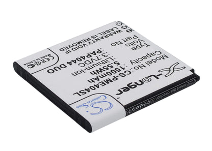 3.7V, 1500mAh, Li-ion Battery fits Prestigio, Multiphone 4044 Duo, 5.55Wh