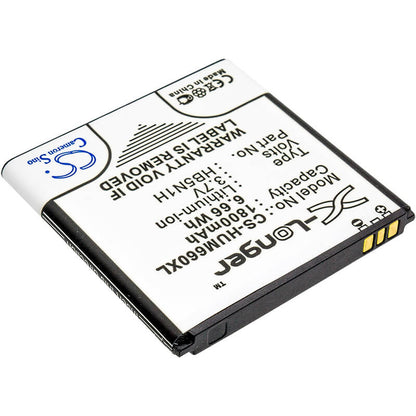 3.7V, 1800mAh, Li-ion Battery fits Cricket, Ascend Q, M660, 6.66Wh