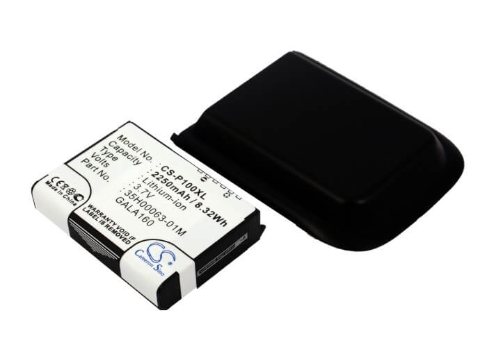 3.7V, 2250mAh, Li-ion Battery fits Qtek, G100, 8.325Wh