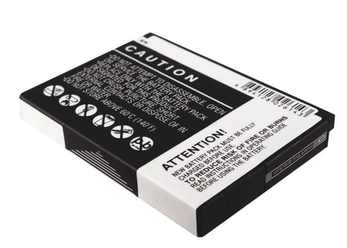 3.7V, 1400mAh, Li-ion Battery fits Blackberry, 8900, 8900 Curve, 5.18Wh