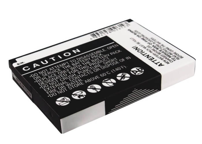 3.7V, 1400mAh, Li-ion Battery fits Blackberry, 8900, 8900 Curve, 5.18Wh
