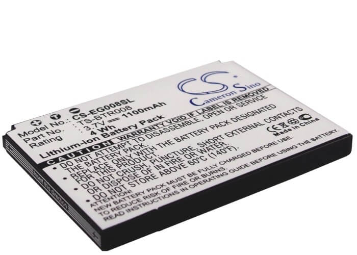 3.7V, 1100mAh, Li-ion Battery fits Ntt Docomo, T-01a, T-01b, 4.07Wh