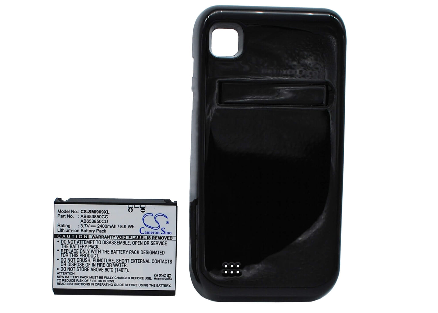 3.7V, 2400mAh, Li-ion Battery fits Samsung, Galaxy S ( Cdma ), Sch-i909, 8.88Wh