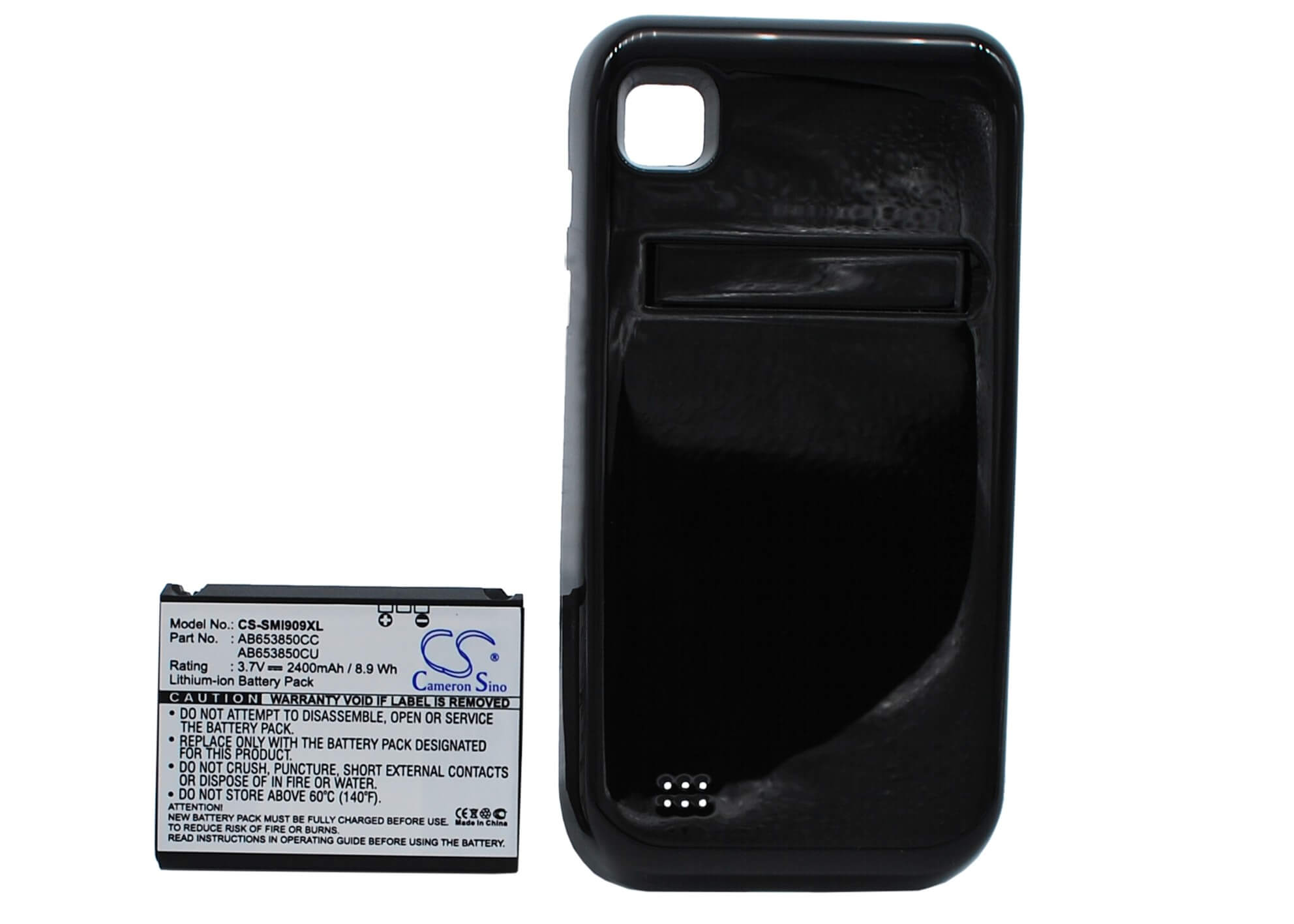3.7V, 2400mAh, Li-ion Battery fits Samsung, Galaxy S ( Cdma ), Sch-i909, 8.88Wh