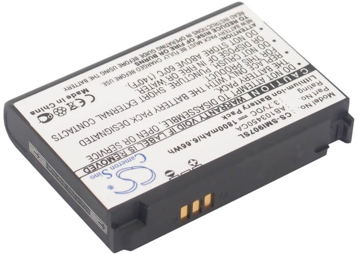 3.7V, 1800mAh, Li-ion Battery fits Samsung, Access A827, Ace I325, 6.66Wh