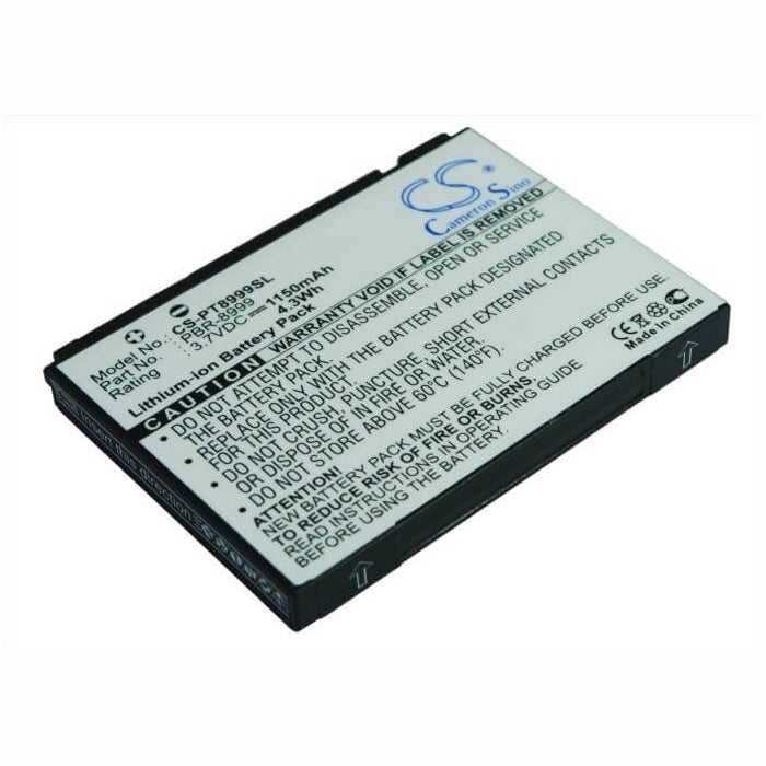 3.7V, 1150mAh, Li-ion Battery fits Pantech, Cdm-8999, Cdm-8999 Crux, 4.255Wh