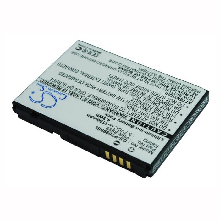 3.7V, 1150mAh, Li-ion Battery fits Verizon, Cdm-8999, Cdm-8999 Crux, 4.255Wh
