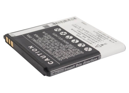 3.7V, 1650mAh, Li-ion Battery fits Doov, D200t, D210t, 6.105Wh