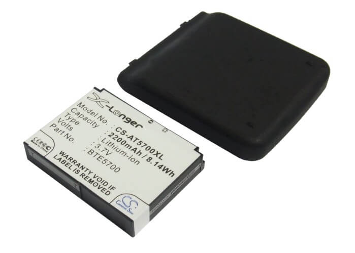 3.7V, 2200mAh, Li-ion Battery fits Audiovox, Smt5700, Smt-5700, 8.14Wh
