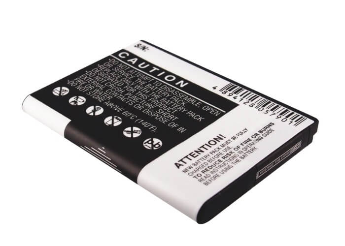 3.7V, 1100mAh, Li-ion Battery fits Blackberry, 9670, Oxford, 4.07Wh