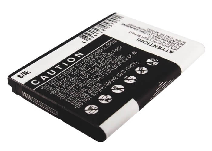 3.7V, 1100mAh, Li-ion Battery fits Blackberry, 9670, Oxford, 4.07Wh
