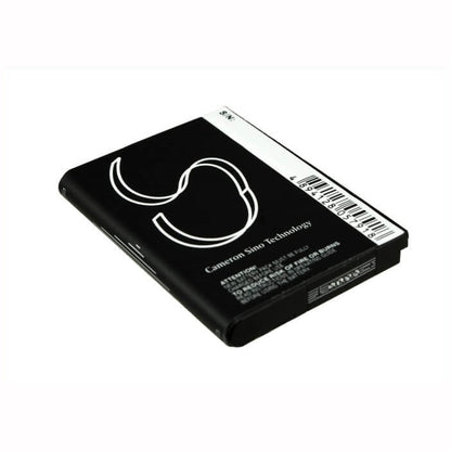 3.7V, 1200mAh, Li-ion Battery fits Blackberry, Jennings, Torch, 4.44Wh