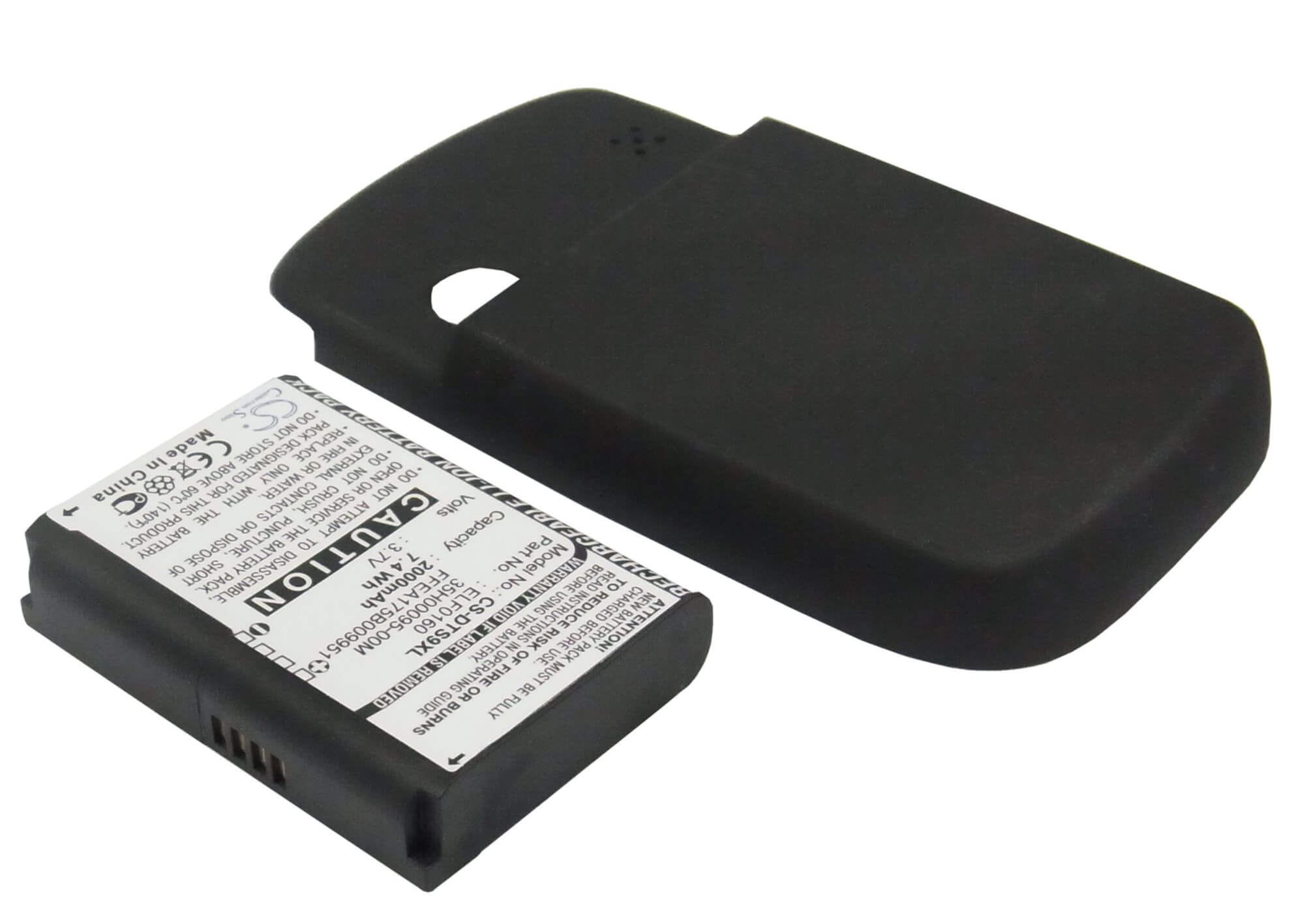 3.7V, 2000mAh, Li-ion Battery fits Verizon, Touch Xv6900, 7.4Wh