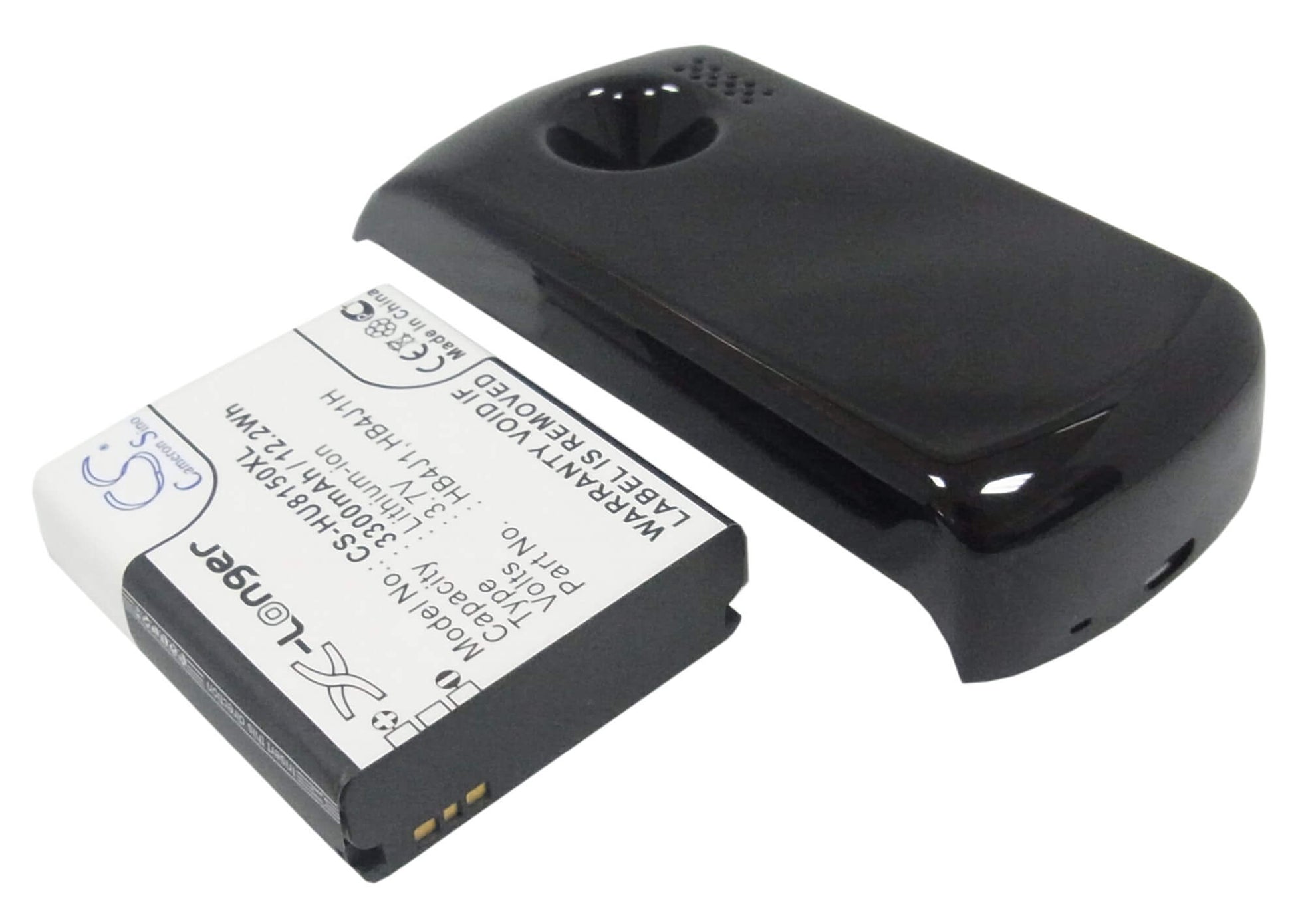 3.7V, 3300mAh, Li-ion Battery fits Huawei, Ideos, U8150, 12.21Wh