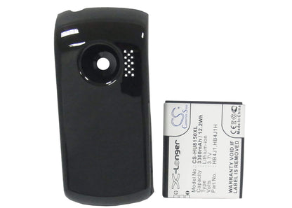 3.7V, 3300mAh, Li-ion Battery fits Huawei, Ideos, U8150, 12.21Wh