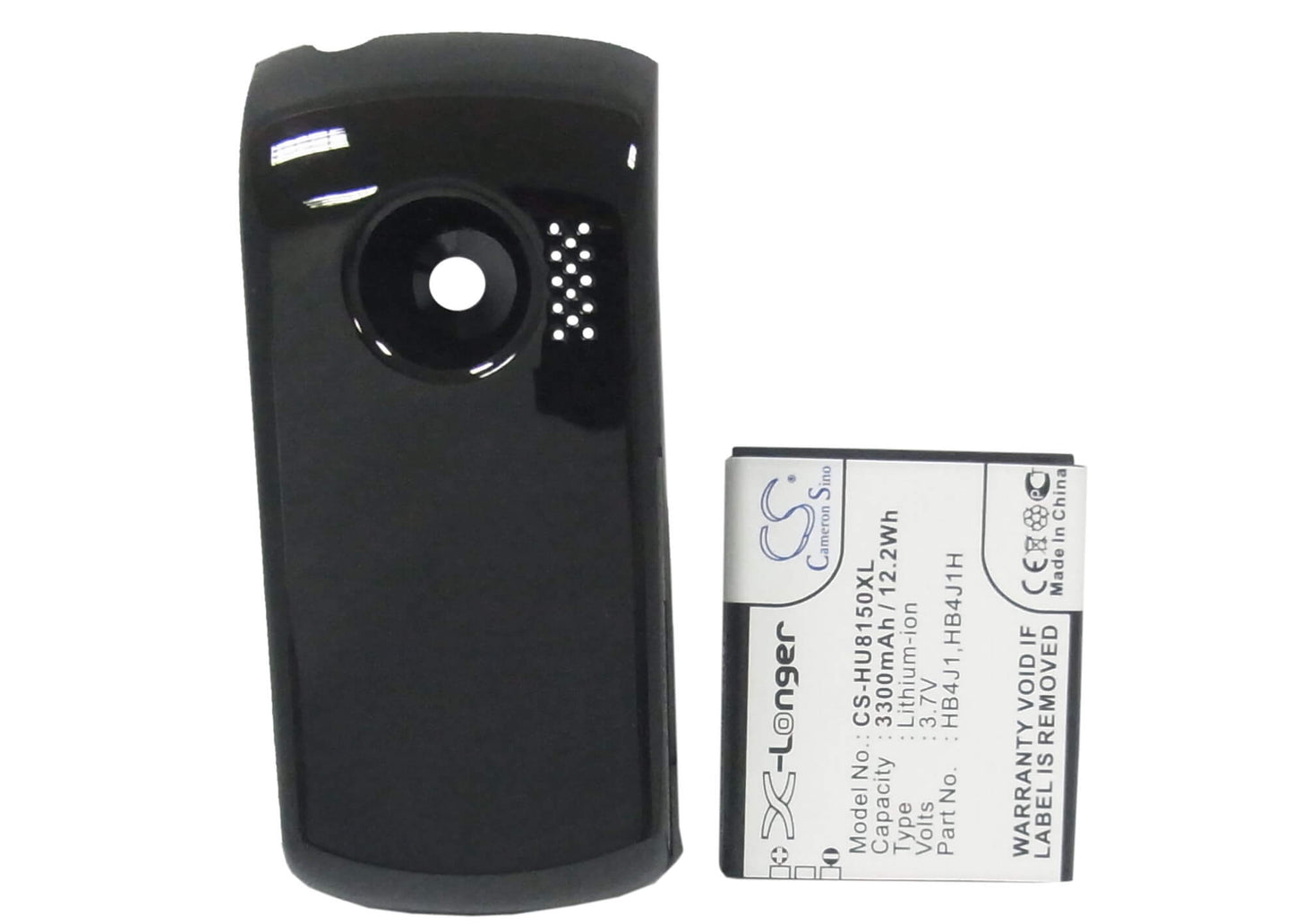 3.7V, 3300mAh, Li-ion Battery fits Vodafone, V845, 12.21Wh