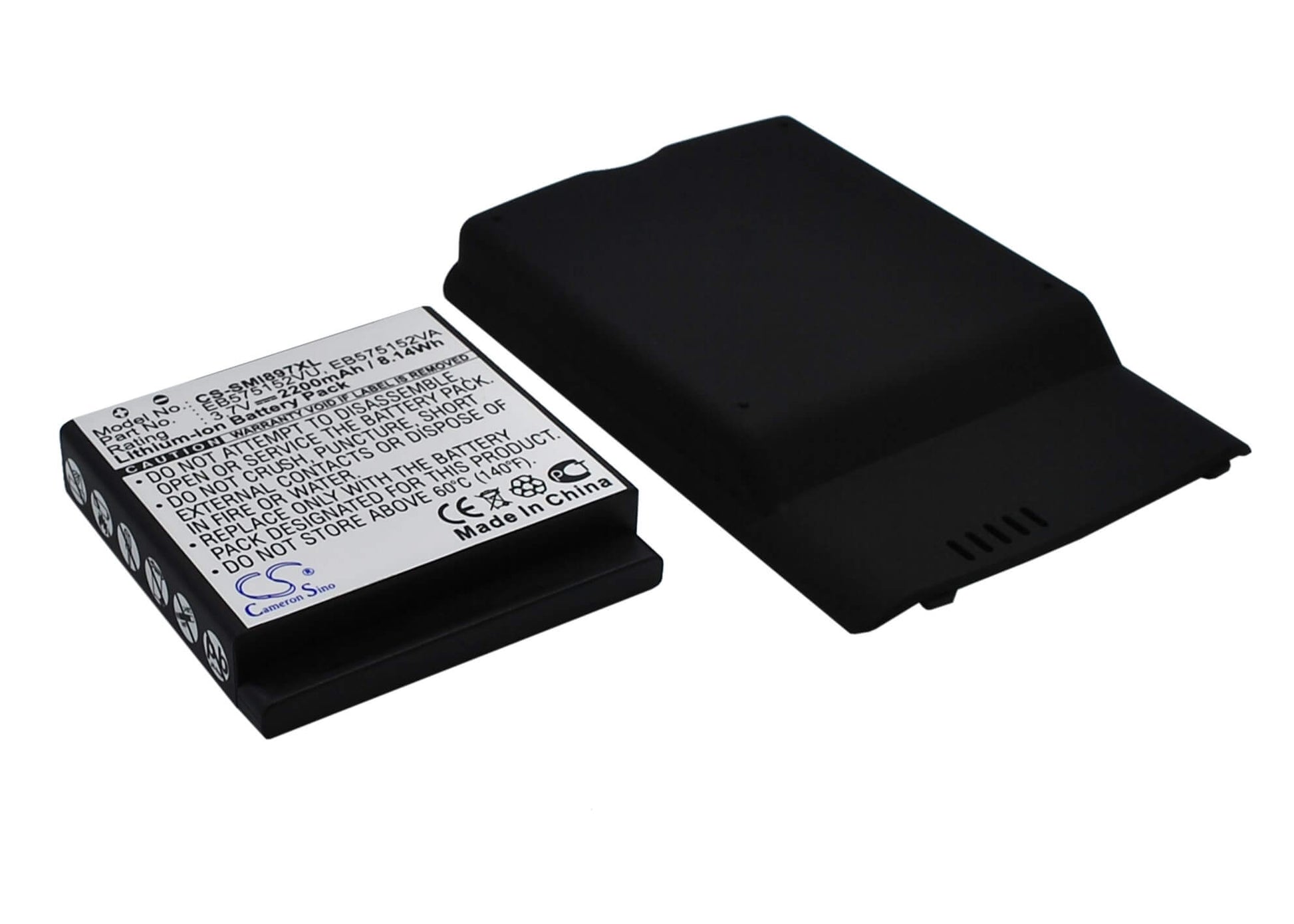 3.7V, 2200mAh, Li-ion Battery fits At&t, Captivate, Captivate I897, 8.14Wh