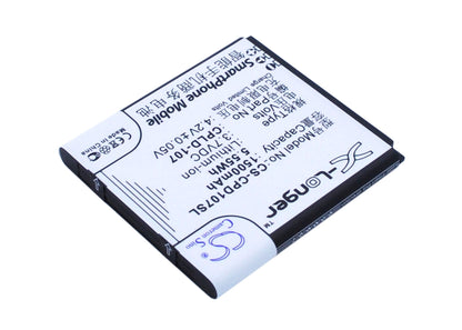 3.7V, 1500mAh, Li-ion Battery fits Coolpad, 5108, 5109, 5.55Wh