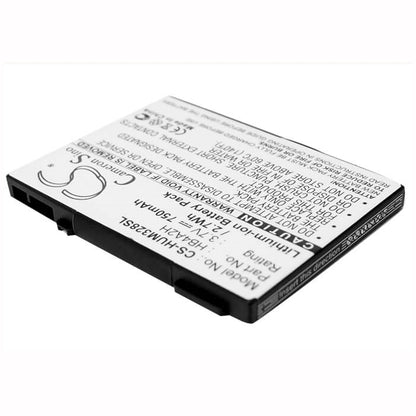3.7V, 750mAh, Li-ion Battery fits Huawei, Hwz10, M328, 2.775Wh