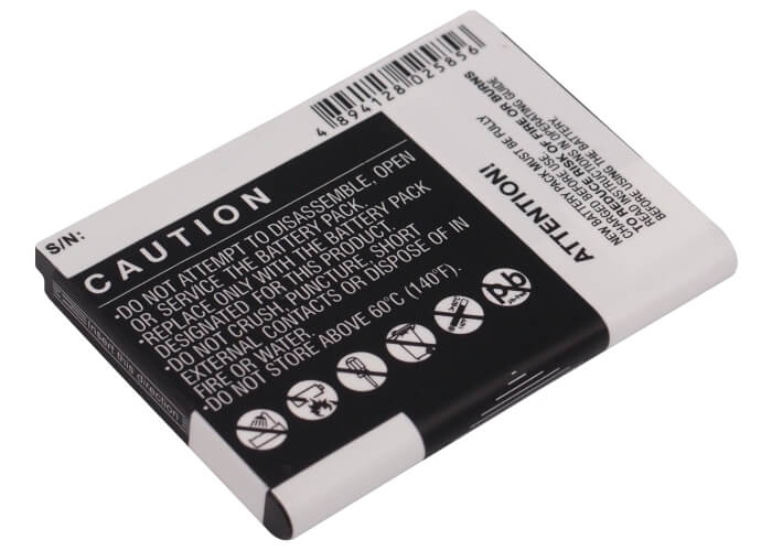 3.7V, 1100mAh, Li-ion Battery fits Htc, Fuwa, Iolite, 4.07Wh