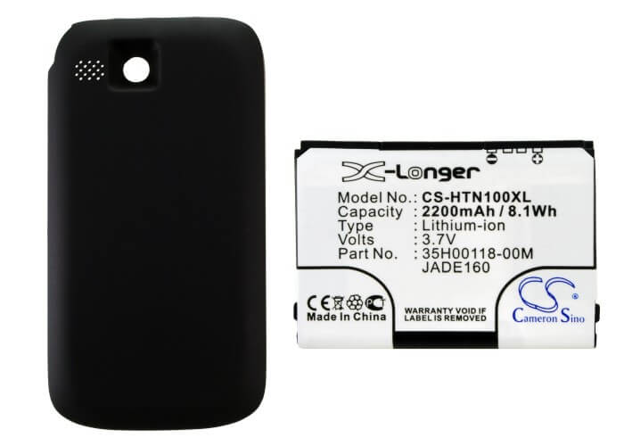 3.7V, 2200mAh, Li-ion Battery fits Htc, Iolite 100, Touch Cruise 2009, 8.14Wh