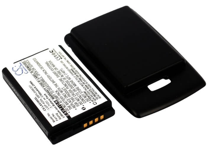 3.7V, 1700mAh, Li-ion Battery fits Lg, Ax380, 6.29Wh