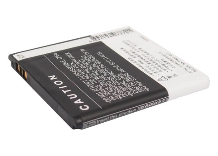3.7V, 1650mAh, Li-ion Battery fits Oppo, A91, R807, 6.105Wh