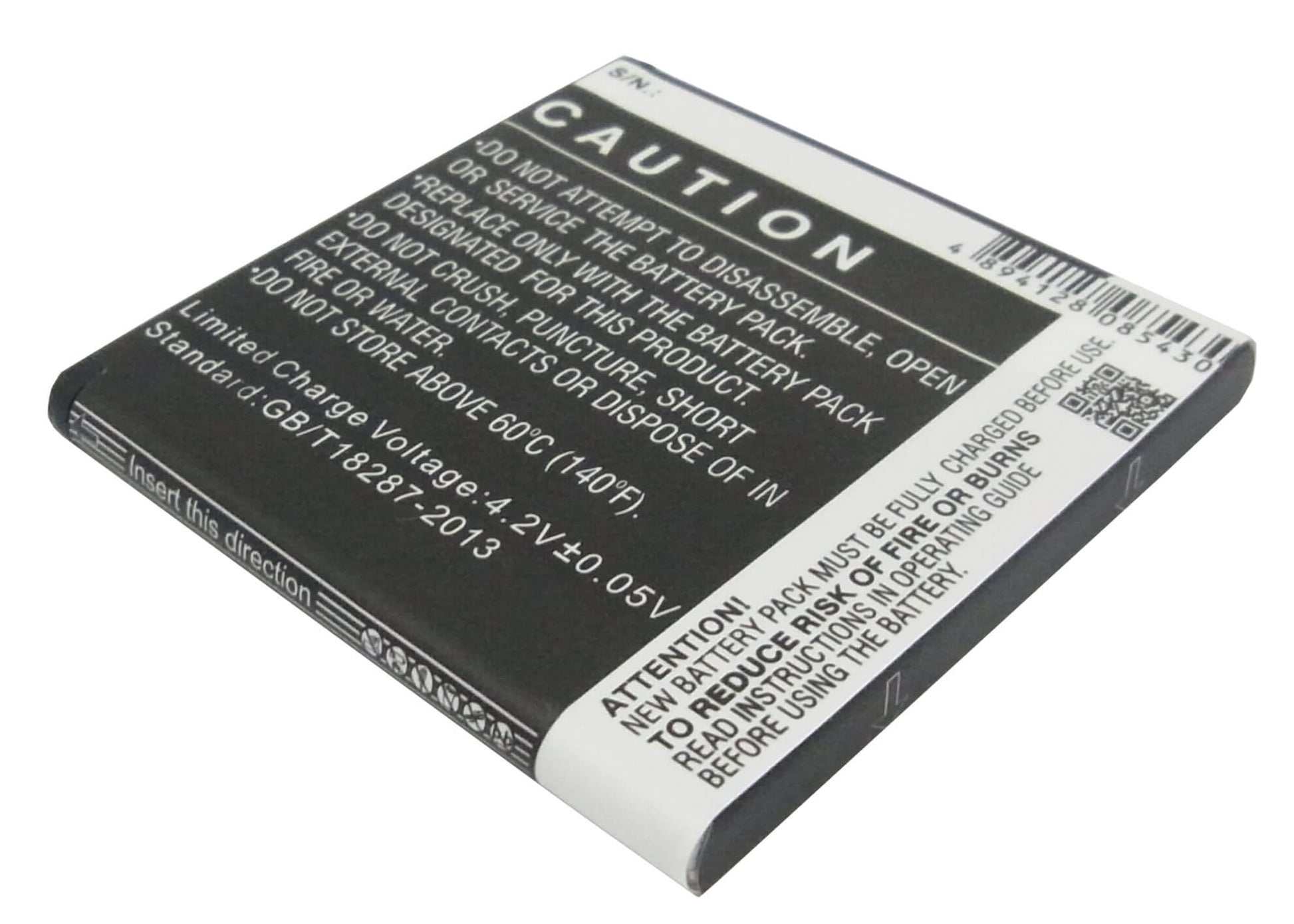 3.7V, 1600mAh, Li-ion Battery fits Simvalley, Sp-100, 5.92Wh