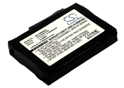 3.7V, 2400mAh, Li-ion Battery fits Palm, Treo 600, Treo 610, 8.88Wh
