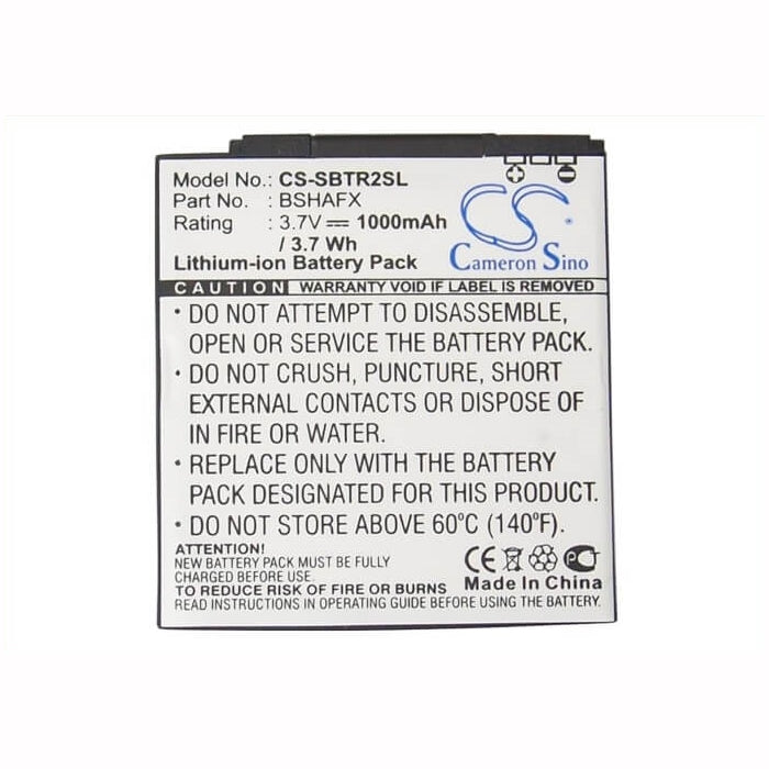 3.7V, 1000mAh, Li-ion Battery fits Sharp, Fx, Stx-2, 3.7Wh