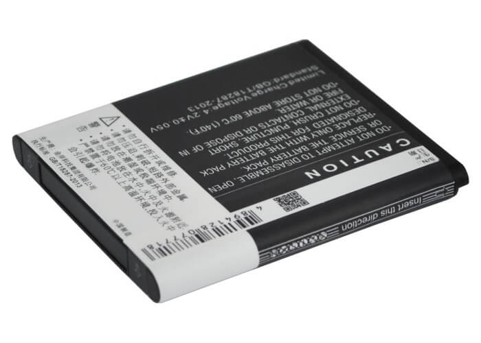 3.7V, 1400mAh, Li-ion Battery fits Oppo, R803, R805, 5.18Wh
