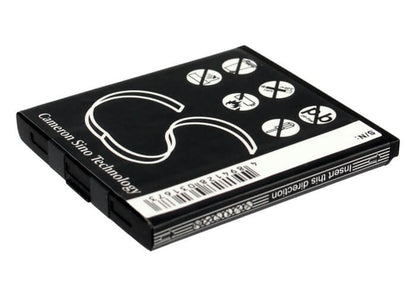 3.7V, 1300mAh, Li-ion Battery fits Verizon, A855, A956, 4.81Wh