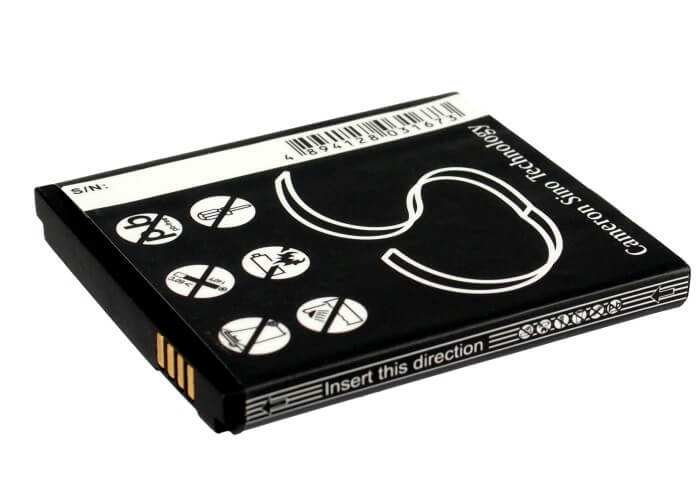 3.7V, 1300mAh, Li-ion Battery fits Verizon, A855, A956, 4.81Wh