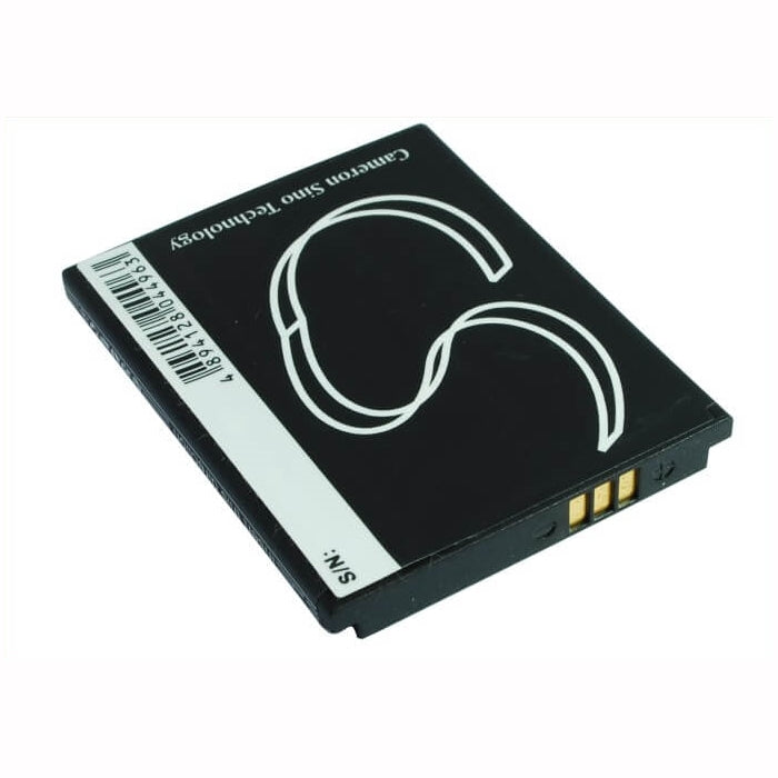 3.7V, 900mAh, Li-ion Battery fits Zte, C90, 3.33Wh
