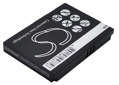 3.7V, 1000mAh, Li-ion Battery fits Philips, Xenium V808, 3.7Wh