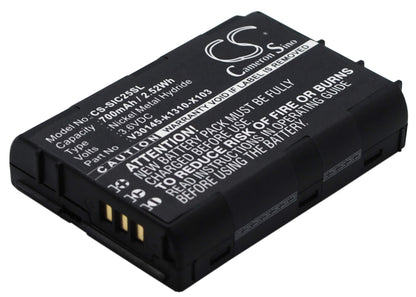 3.6V, 700mAh, Ni-MH Battery fits Siemens, C25, C25 Power, 2.52Wh