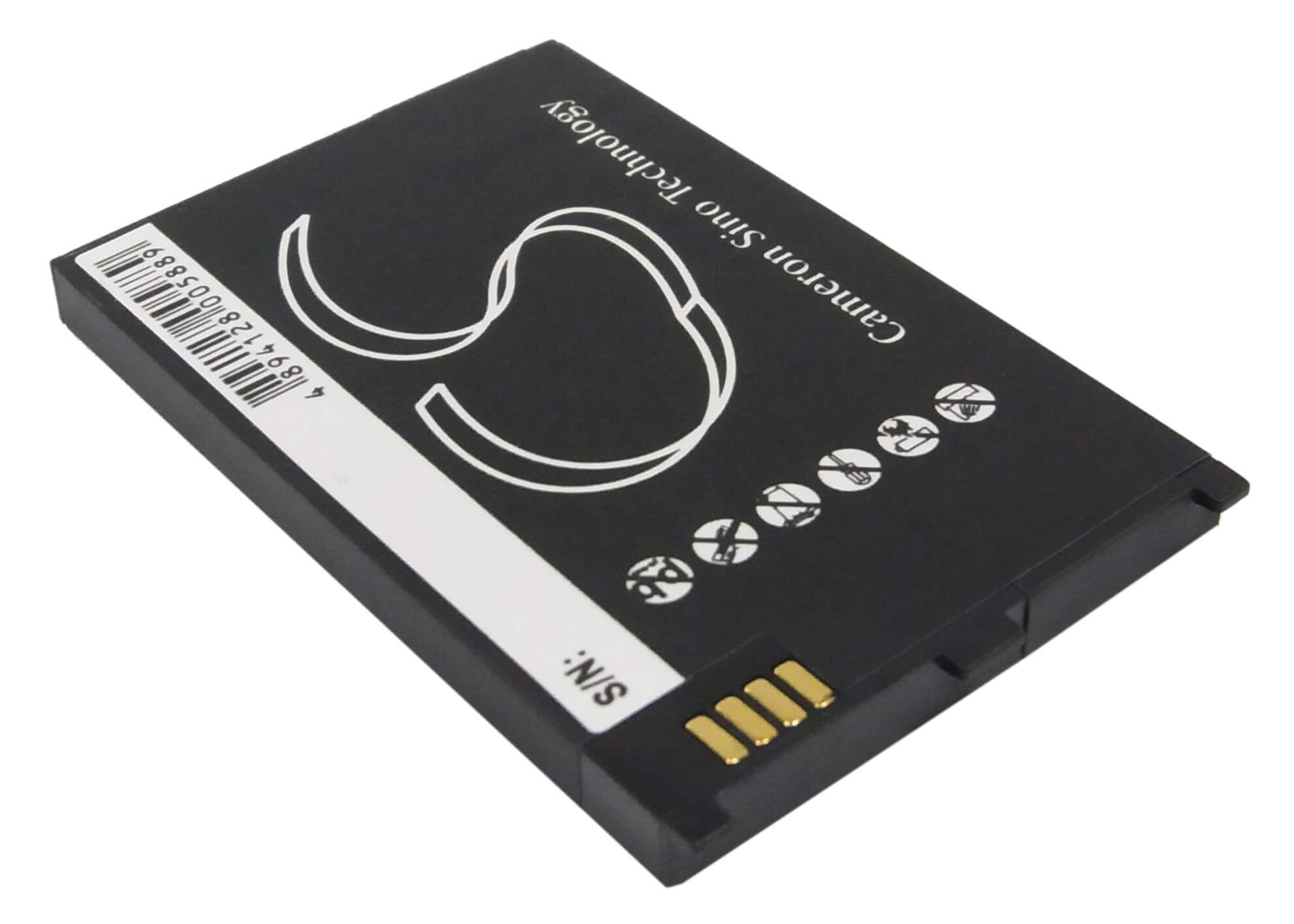 3.7V, 1530mAh, Li-Polymer Battery fits Fujitsu, Loox T800, Loox T810, 5.661Wh