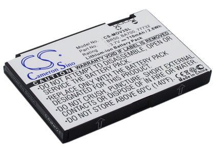 3.7V, 710mAh, Li-ion Battery fits Motorola, Flip P, Lifestyle 285, 2.627Wh