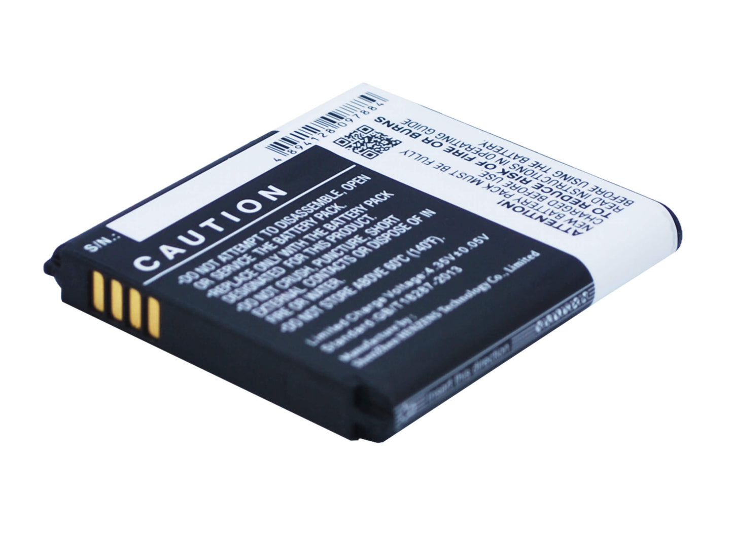 3.8V, 2020mAh, Li-ion Battery fits Samsung, Galaxy Golden 2, Galaxy Golden Ii, 7.676Wh