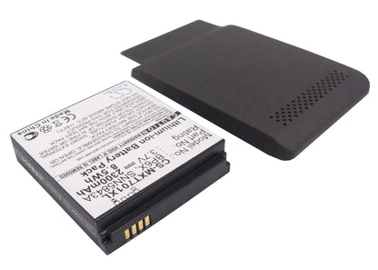 3.7V, 2300mAh, Li-ion Battery fits Motorola, Xt701, 8.51Wh