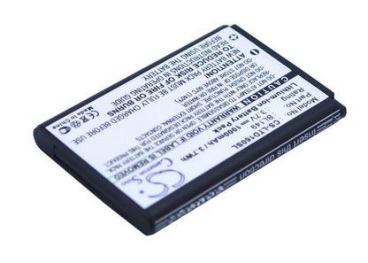 3.7V, 1000mAh, Li-ion Battery fits Lenovo, Td16, 3.7Wh